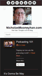 Mobile Screenshot of nicholasmooneyhan.com